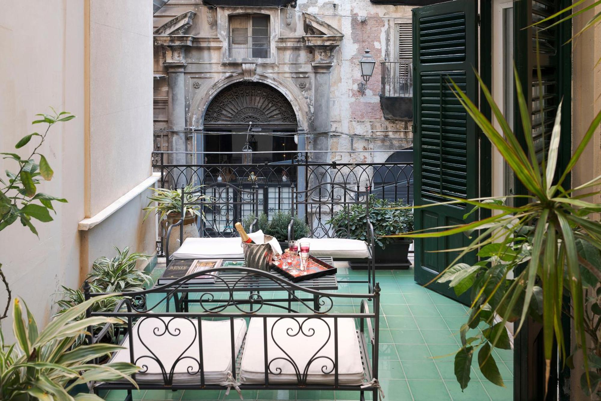 Palazzo Arone Dei Baroni Di Valentino Hotell Palermo Eksteriør bilde